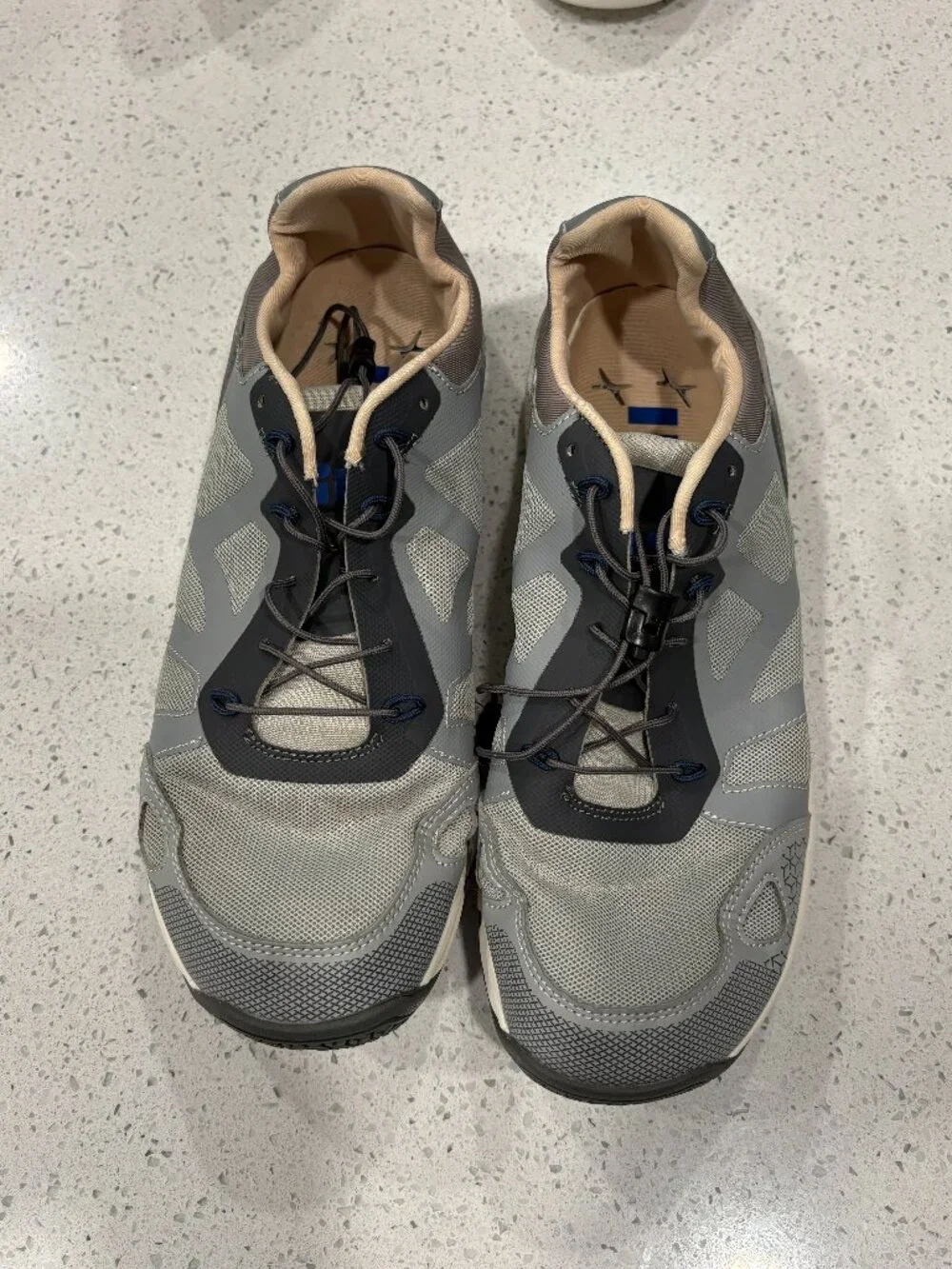 Men's GILL Outdoor Marine Boat Yacht Shoes sz US 9 Gray EUC